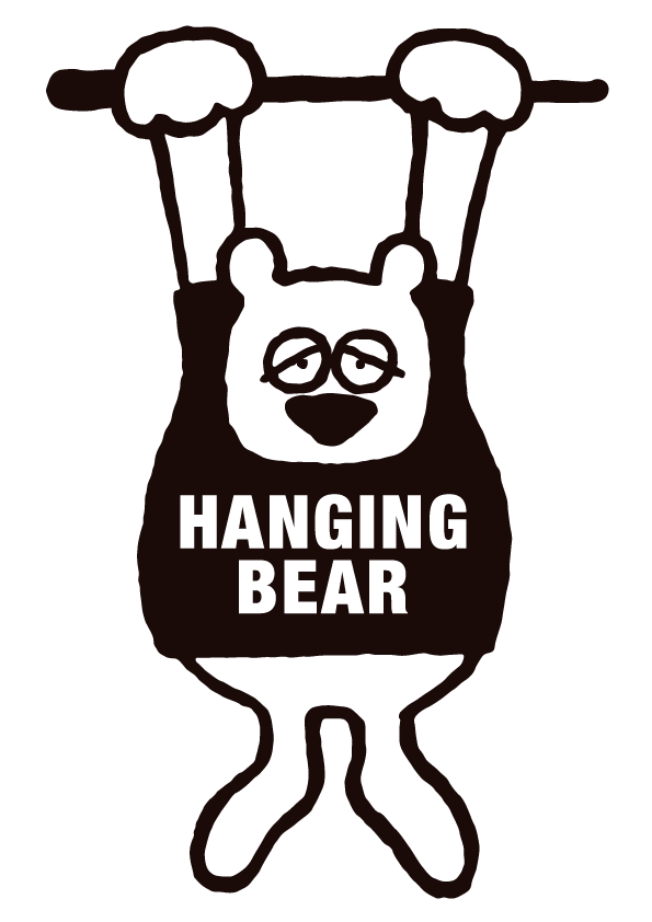 hanging bear illustrator koshu