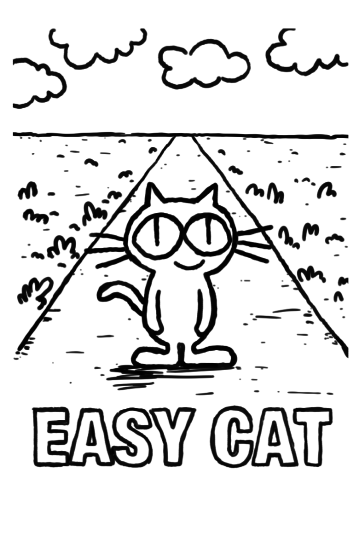 easy cat イラストレーター コウシュウ
